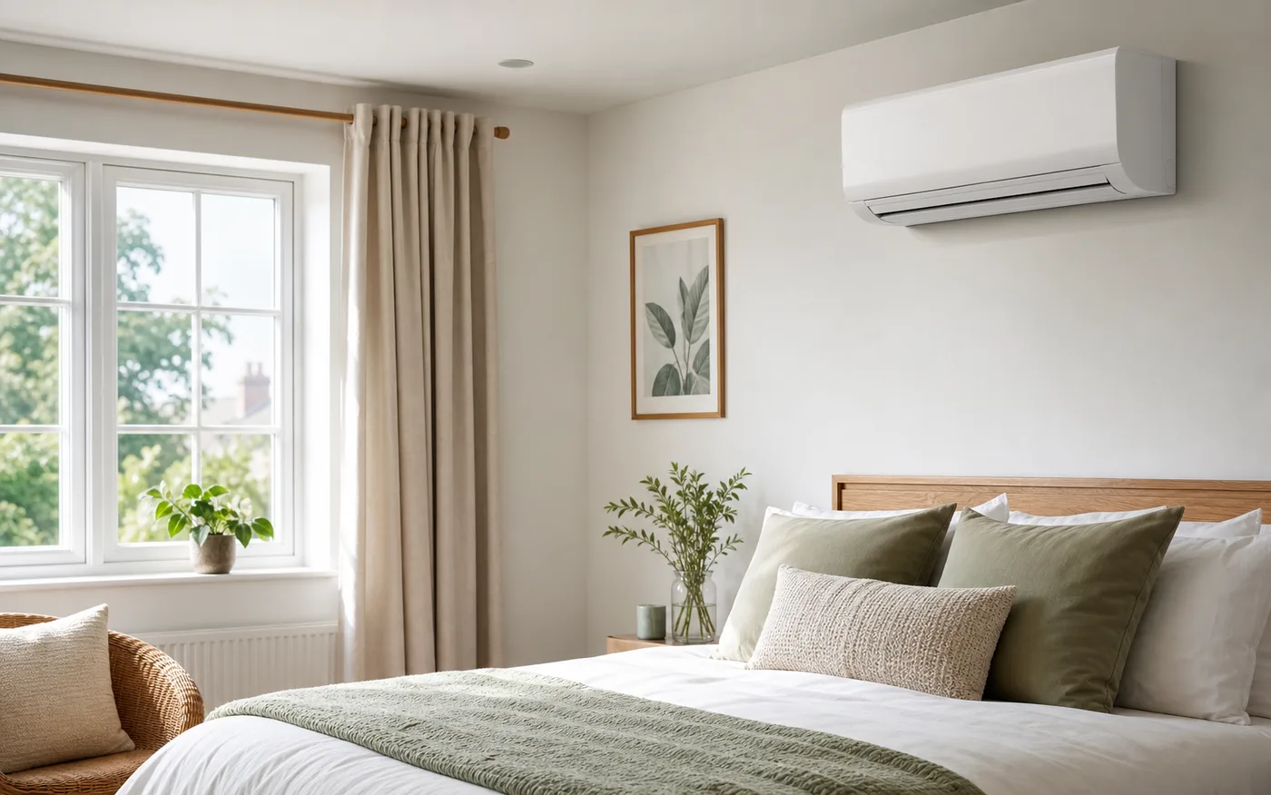 Room photo used for air conditioning review